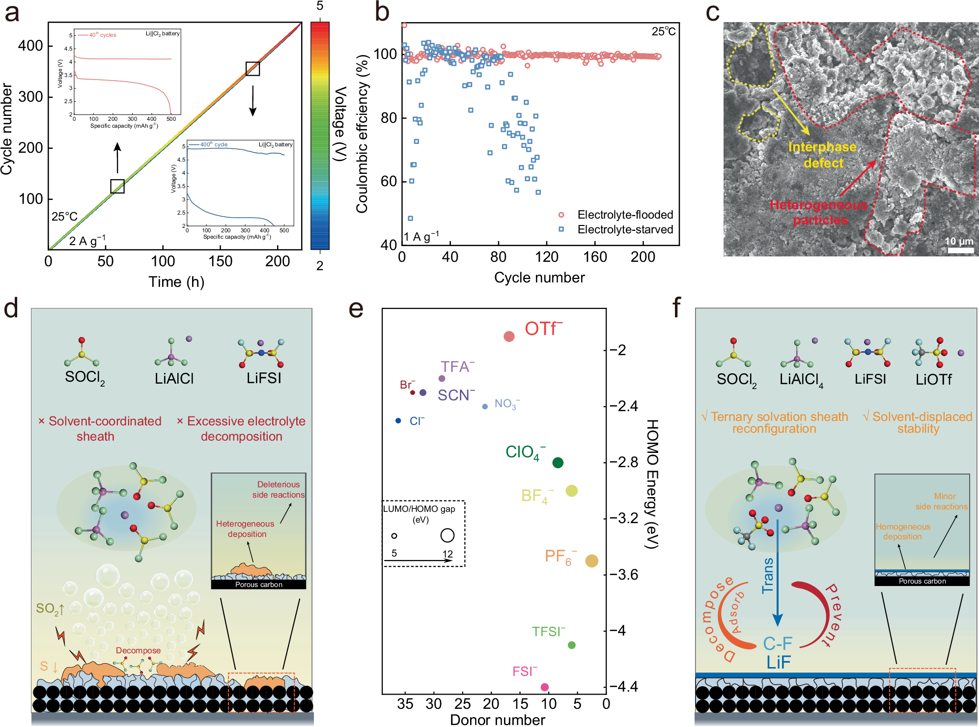 Ternary solvation sheath reconfiguration drives sustainable 