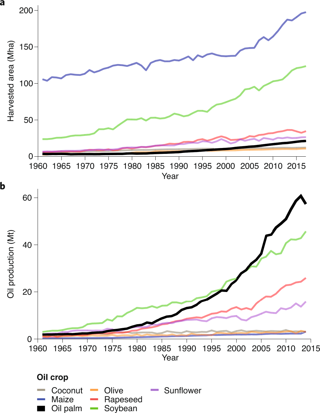 The environmental impacts of palm oil in context | Nature Plants