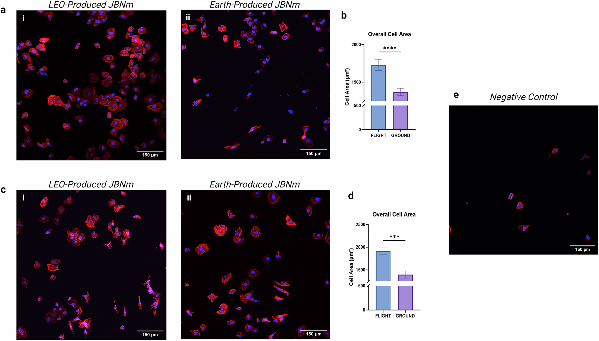Fig. 3: Bioactivity of in-space manufactured JBNm.