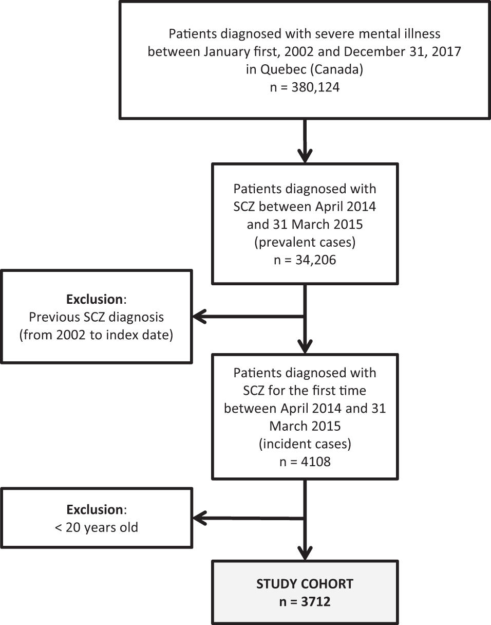 Multidimensional analysis of adult patients care trajectories before a first diagnosis of schizophrenia Schizophrenia photo