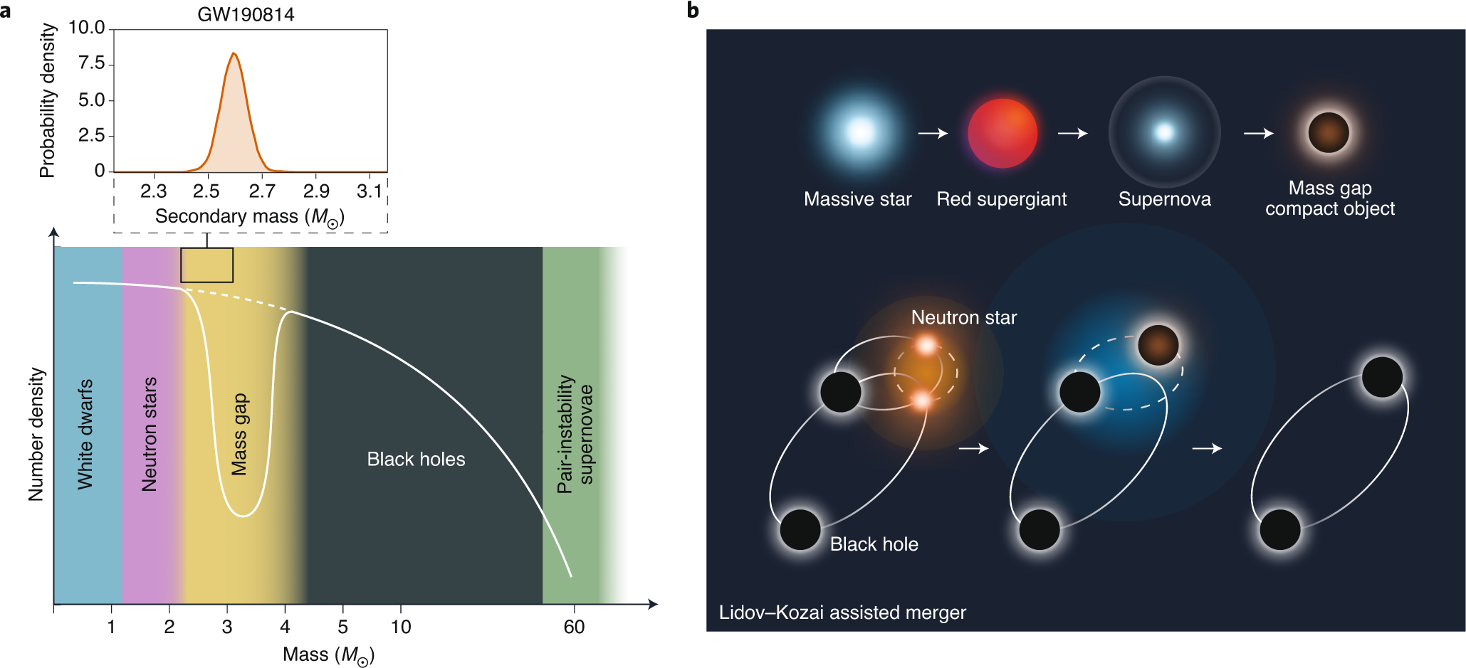 A compact object in the mass gap | Nature Astronomy