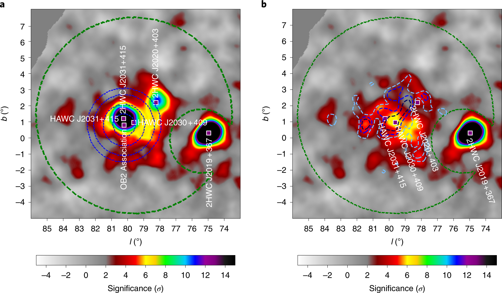 HAWC observations of the acceleration of very-high-energy cosmic rays in  the Cygnus Cocoon | Nature Astronomy