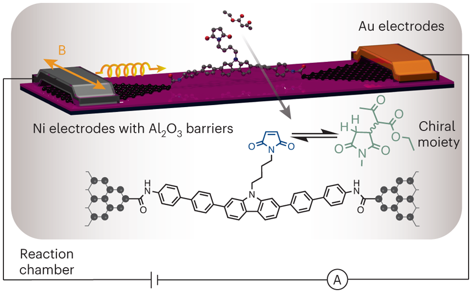 Real-time monitoring of reaction stereochemistry through single-molecule  observations of chirality-induced spin selectivity | Nature Chemistry