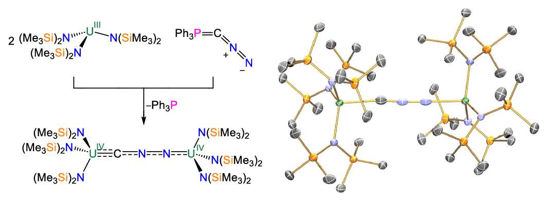 Photograph accompanying Uranium carbyne crystallised with a 2.379-angstrom triple bond to carbon