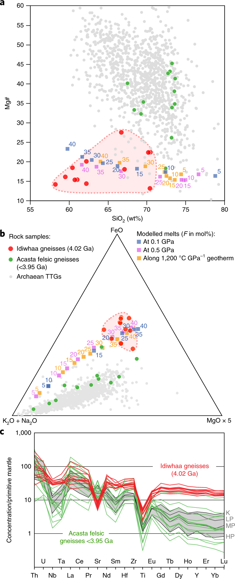 An impact melt origin for Earth's oldest known evolved rocks | Nature Geoscience
