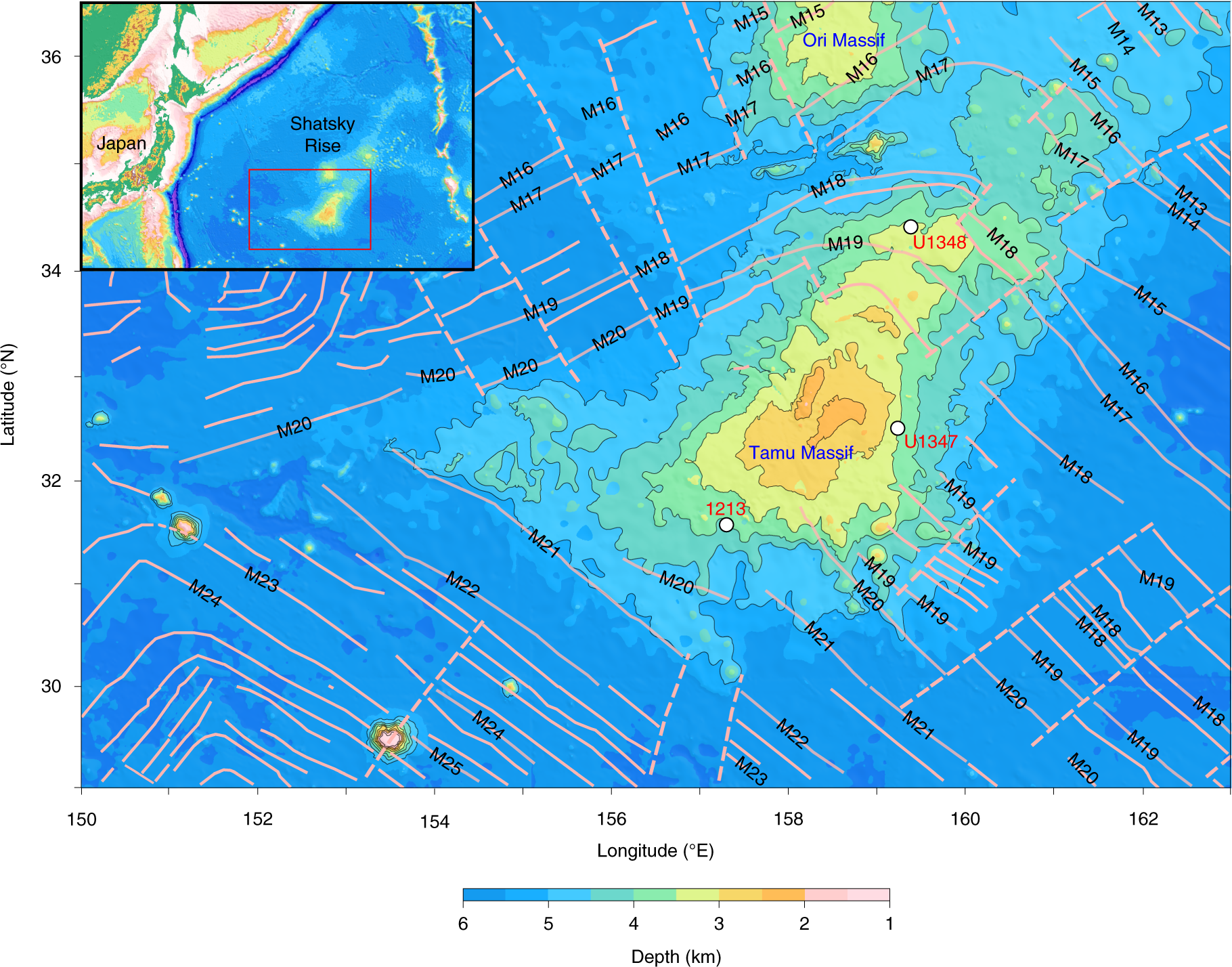 Oceanic Plateau Formation By Seafloor Spreading Implied By Tamu