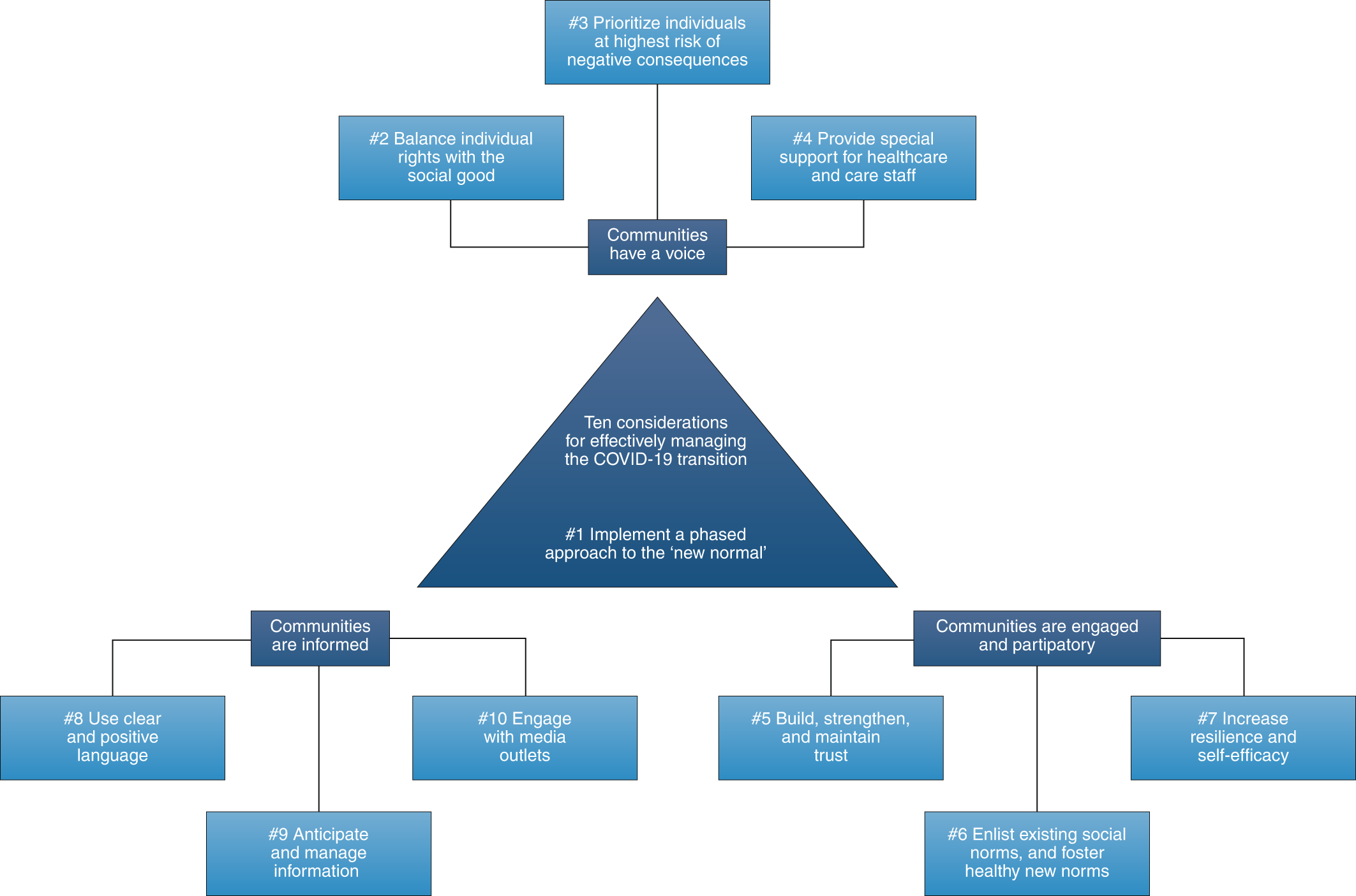 Ten considerations for effectively managing the COVID-19 transition | Nature  Human Behaviour