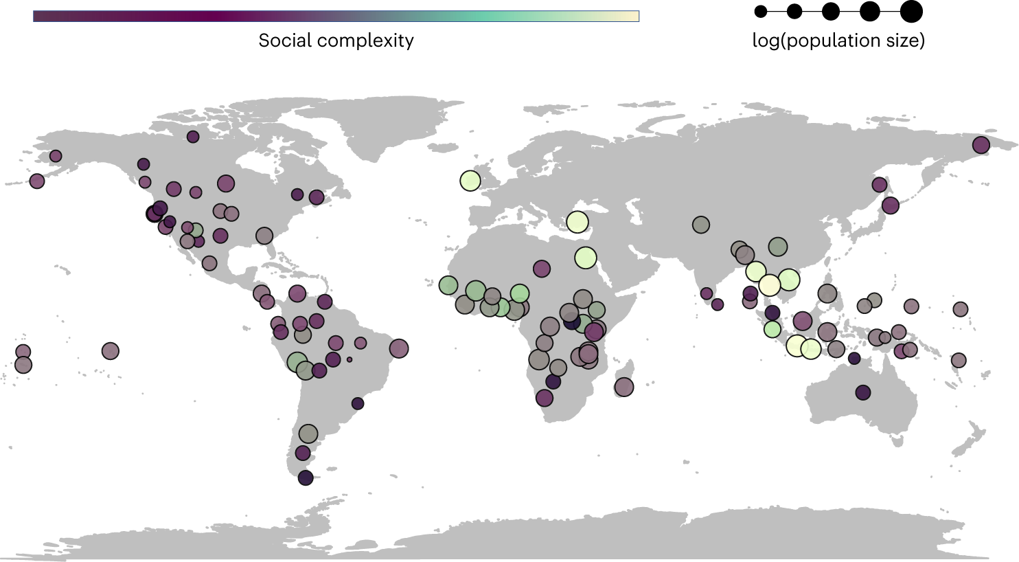Small-scale societies exhibit fundamental variation in the role of
