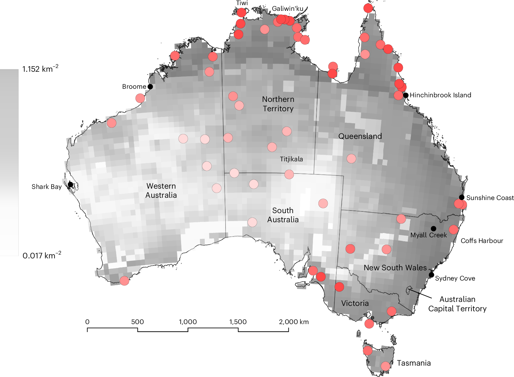 Photograph accompanying Genetics and carrying-capacity models put Australia's pre-1788 Indigenous population at 2.22 million