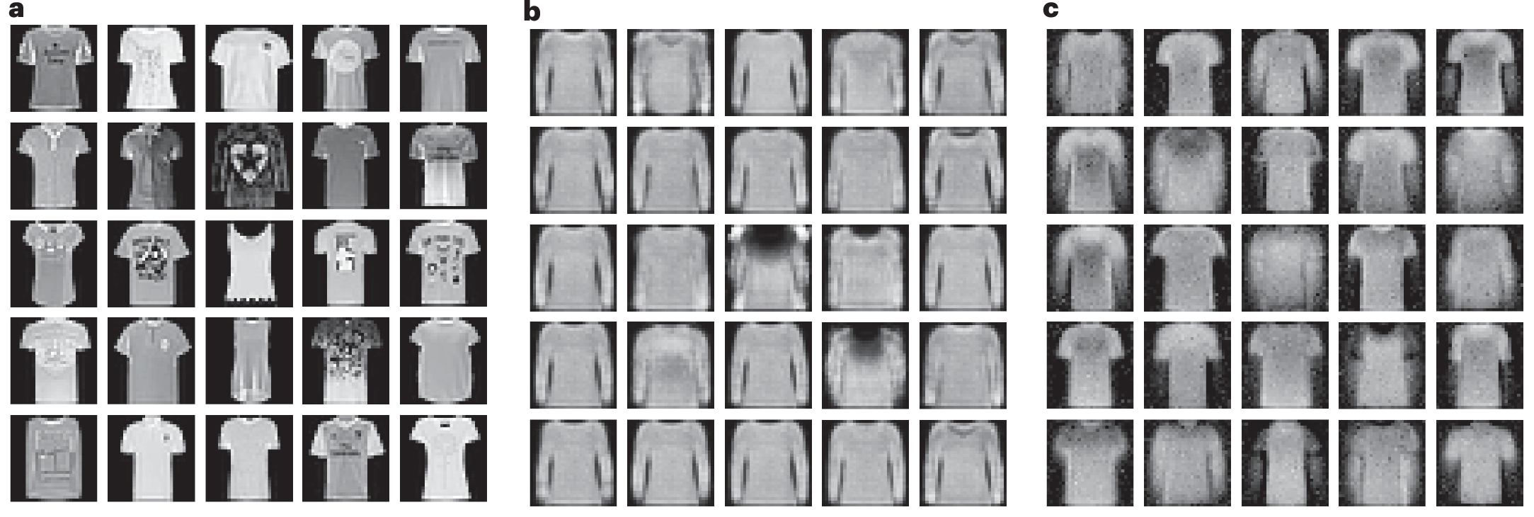 Fig. 5: Two-dimensional image generation by a continuous RBM with electrically controlled zero-damping states in isotropic magnets.