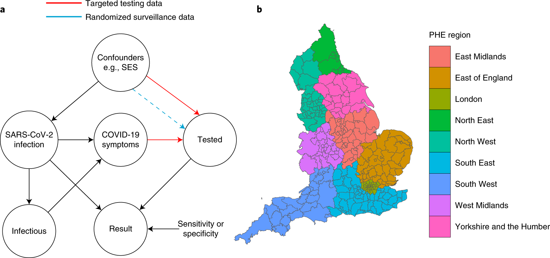 Maps with all the teams from the 1st and 2nd divisions of England