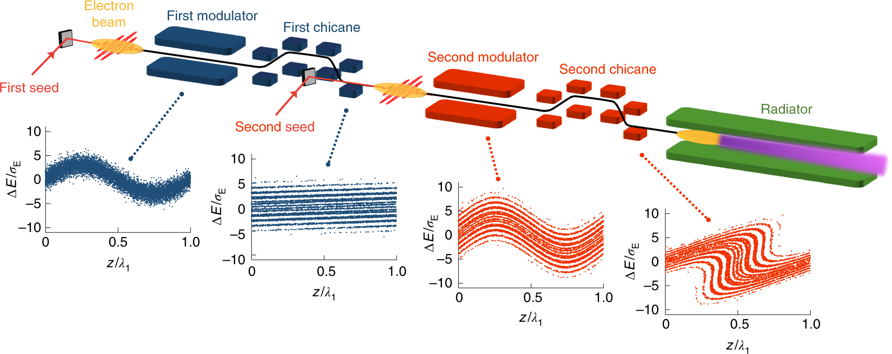 Coherent soft X-ray pulses from an echo-enabled harmonic generation free-electron  laser | Nature Photonics