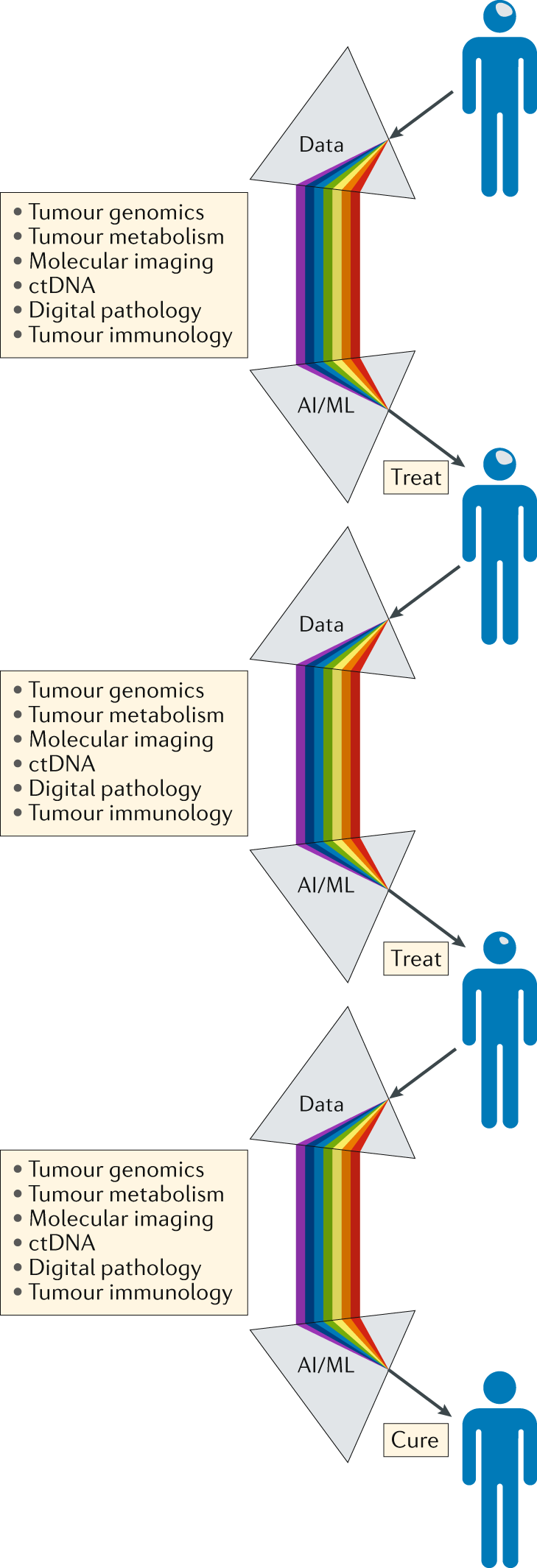 Fig. 6: A precision medicine approach to the treatment and management of patients with brain tumours.