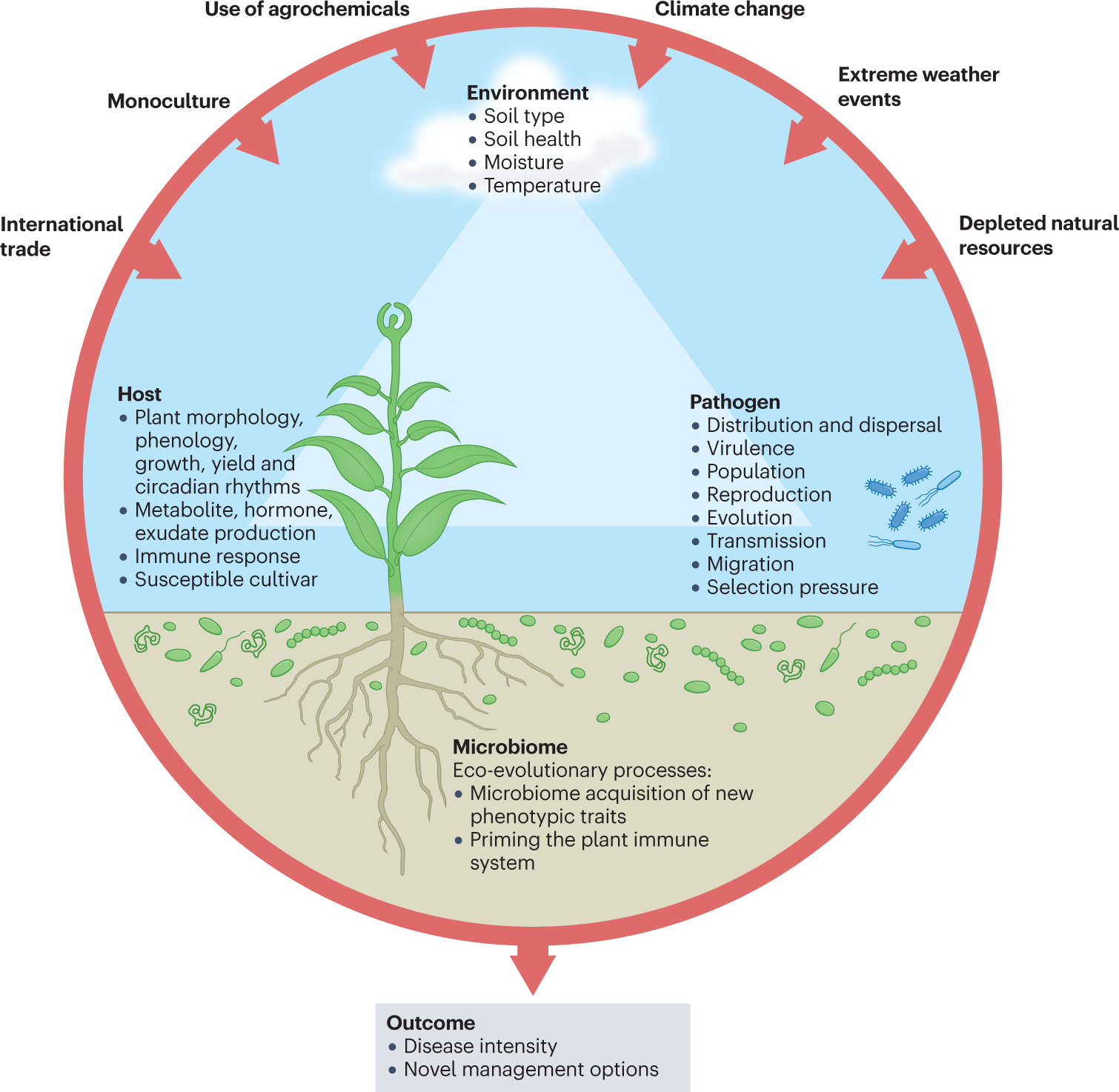Under The Oak Tree Ch 26 Climate change impacts on plant pathogens, food security and paths forward  | Nature Reviews Microbiology