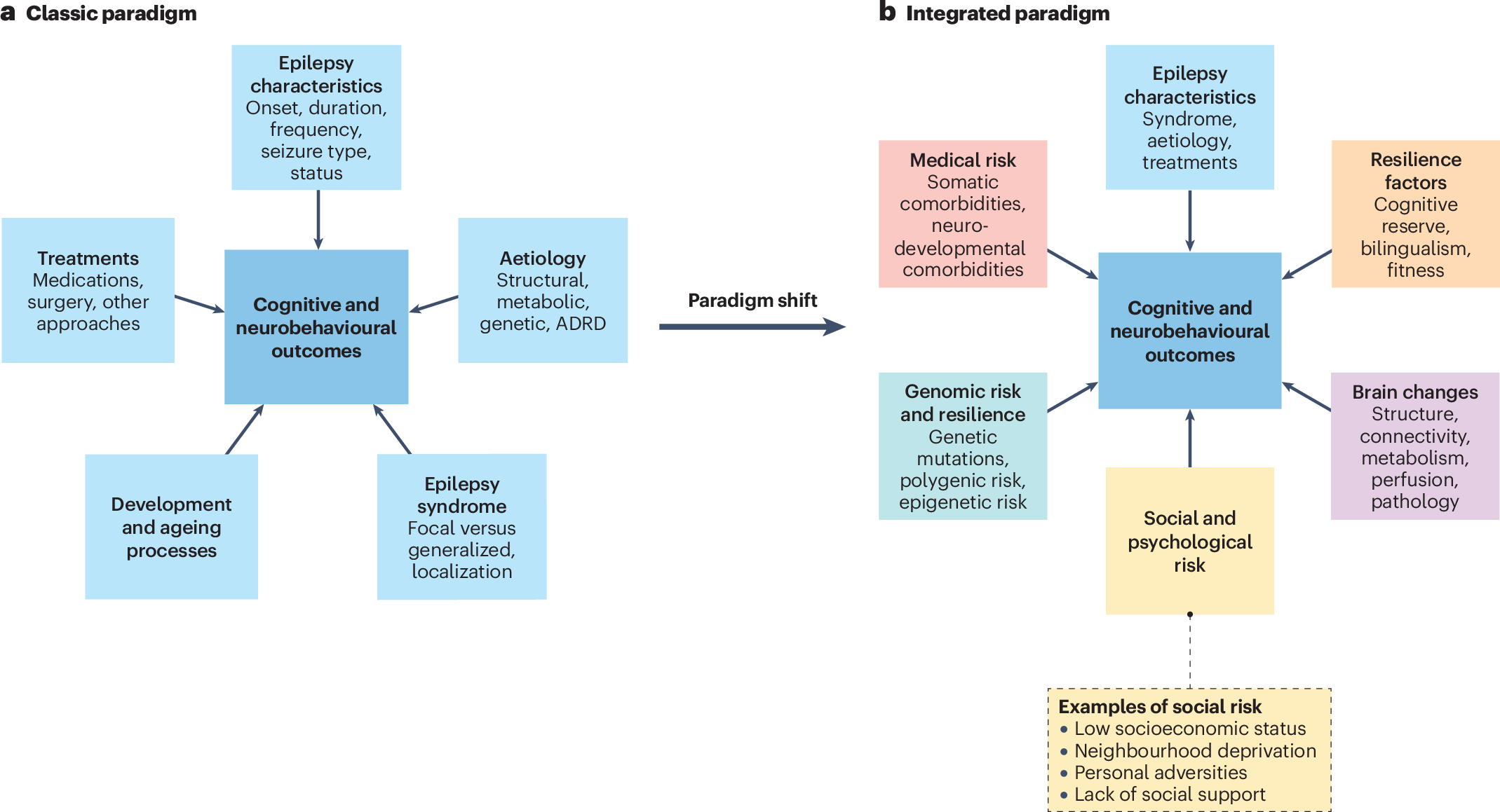 The role of social context in cognitive and neurobehavioural outcomes in  epilepsy | Nature Reviews Neurology