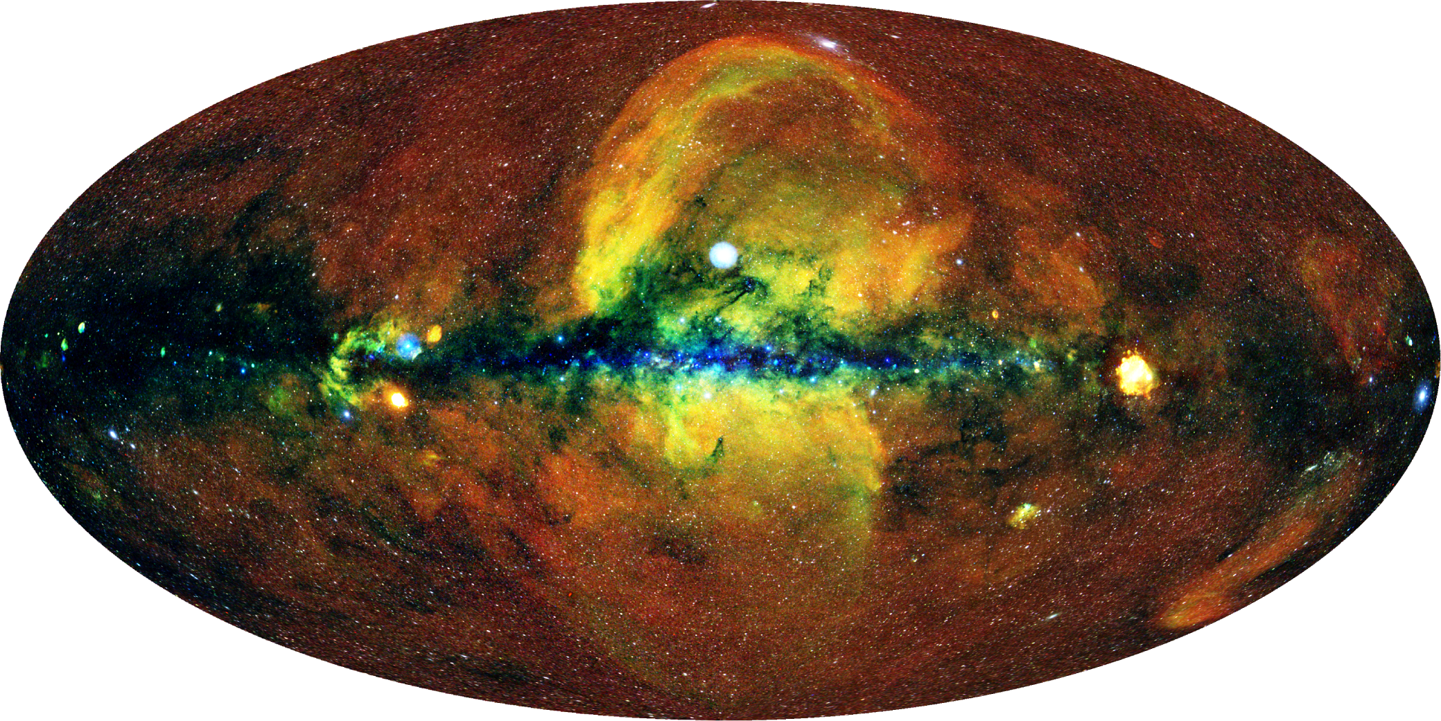 Detection Of Large Scale X Ray Bubbles In The Milky Way Halo Nature