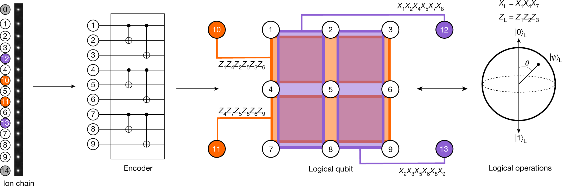 Fault-tolerant control of an error-corrected qubit | Nature