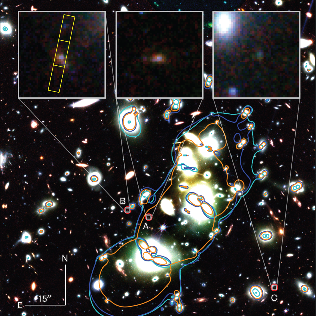 The nature of an ultra faint galaxy in the cosmic dark ages seen