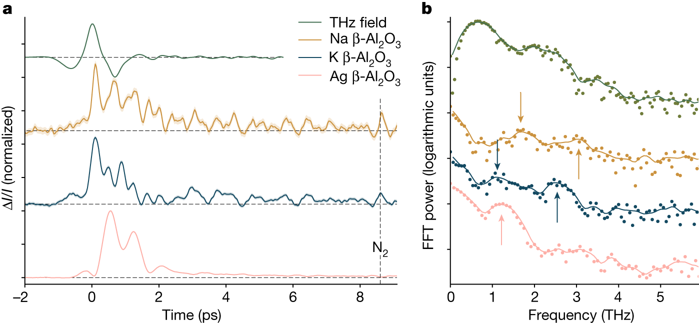 Fig. 2: TKE in β-alumina ion conductors.