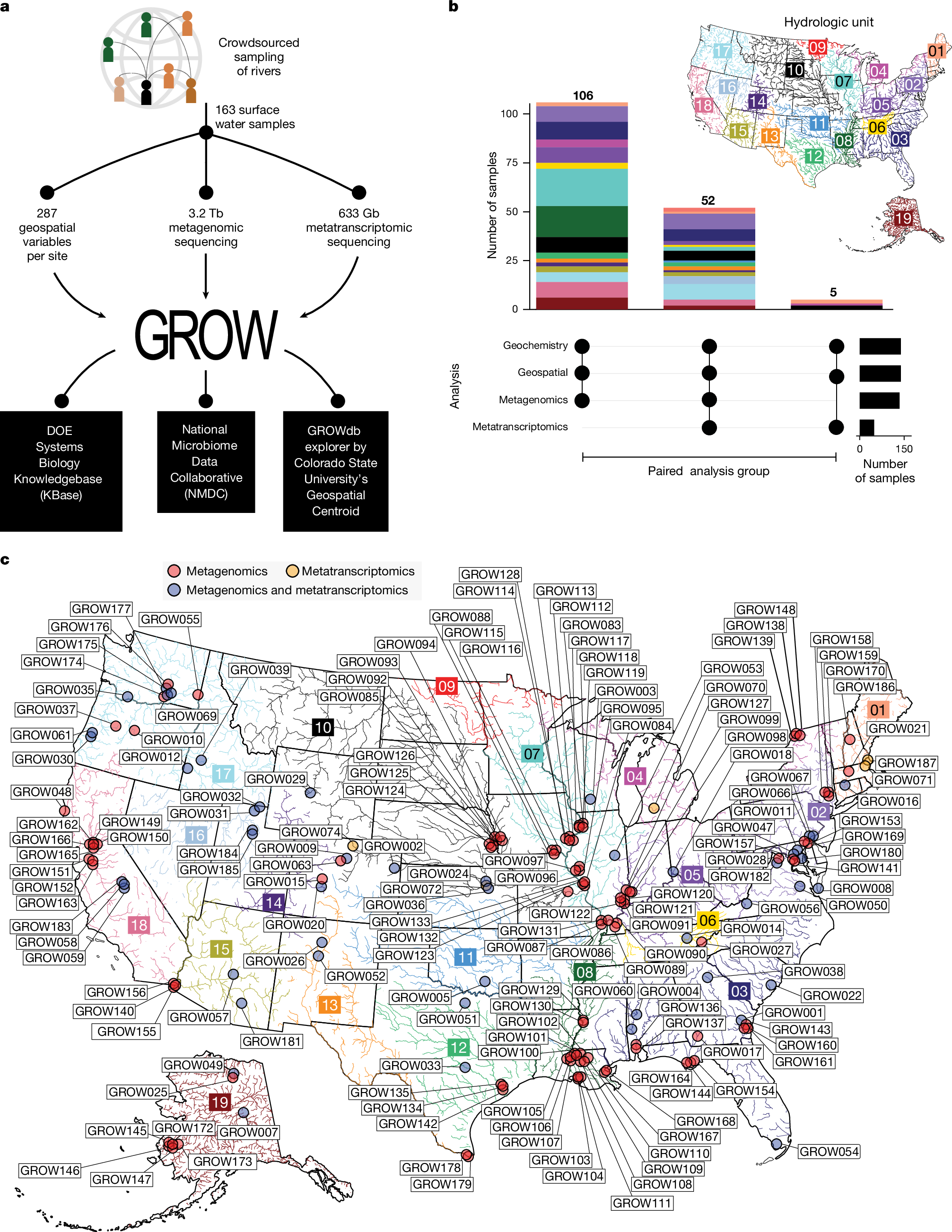 An intricate network of biological elements