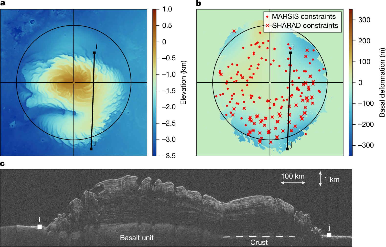 火星の若い北極氷帽とその下の驚きの発見 (New research reveals Mars’ young northern ice cap and the surprises below its surface)