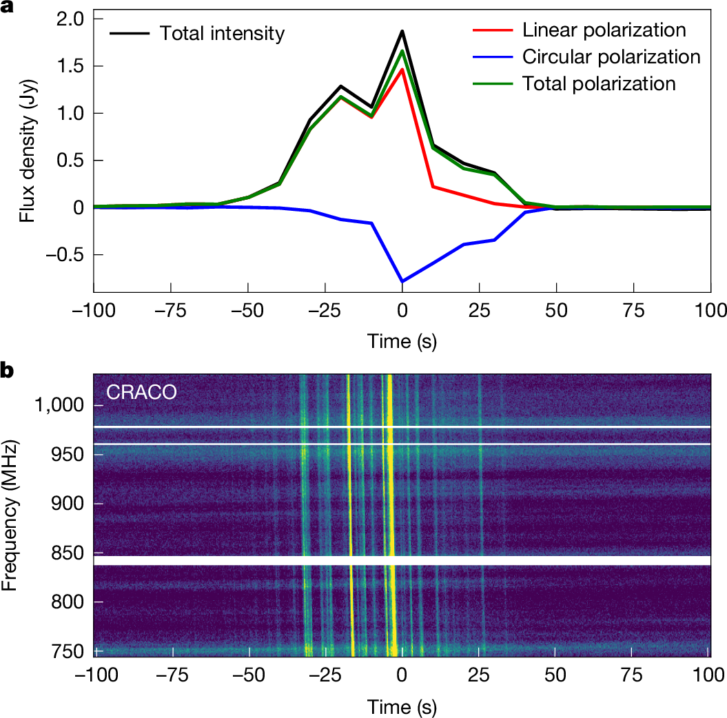 Detection of X-ray emission from a bright long-period radio transient |  Nature