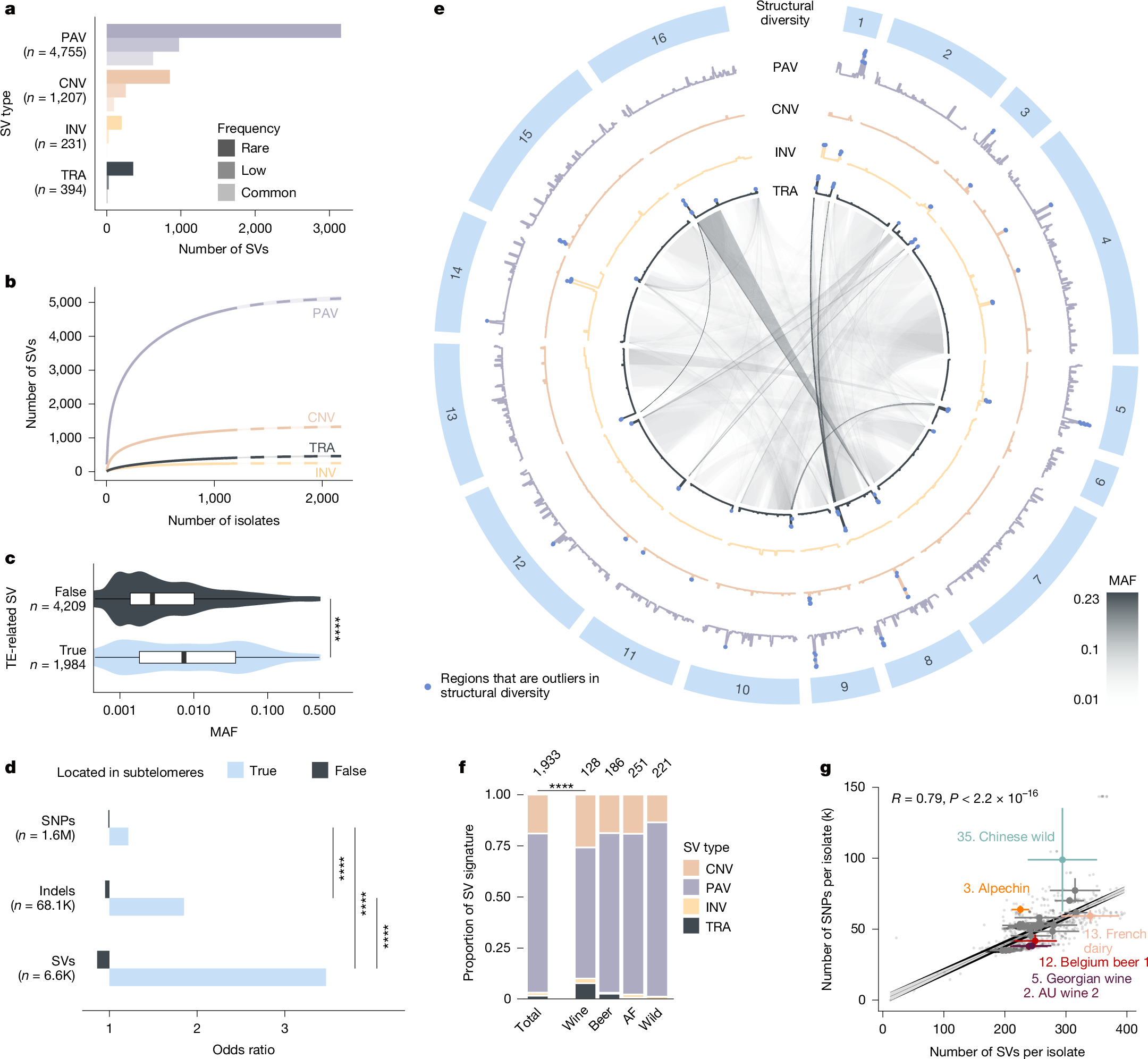 Fig. 2: SV landscape.