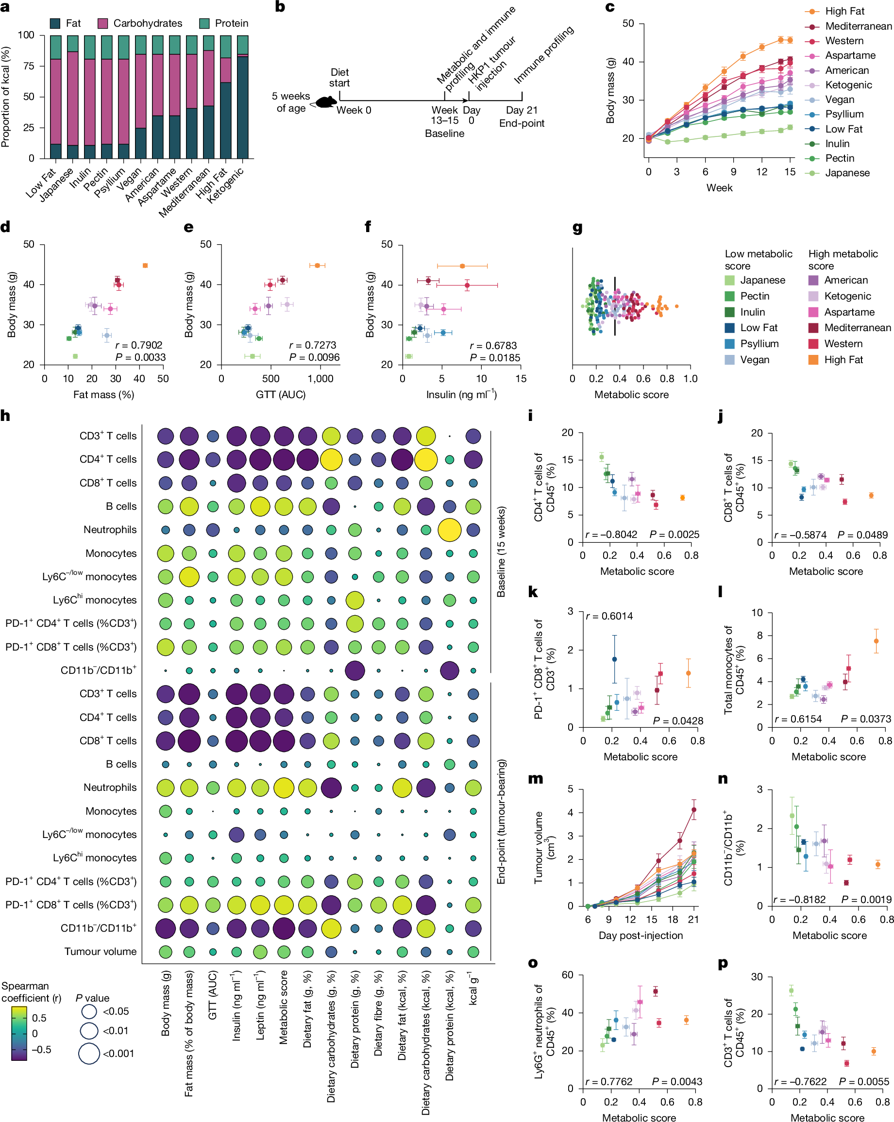 Diet and Gut Microbiome Shape Immunotherapy Efficacy in Obesity