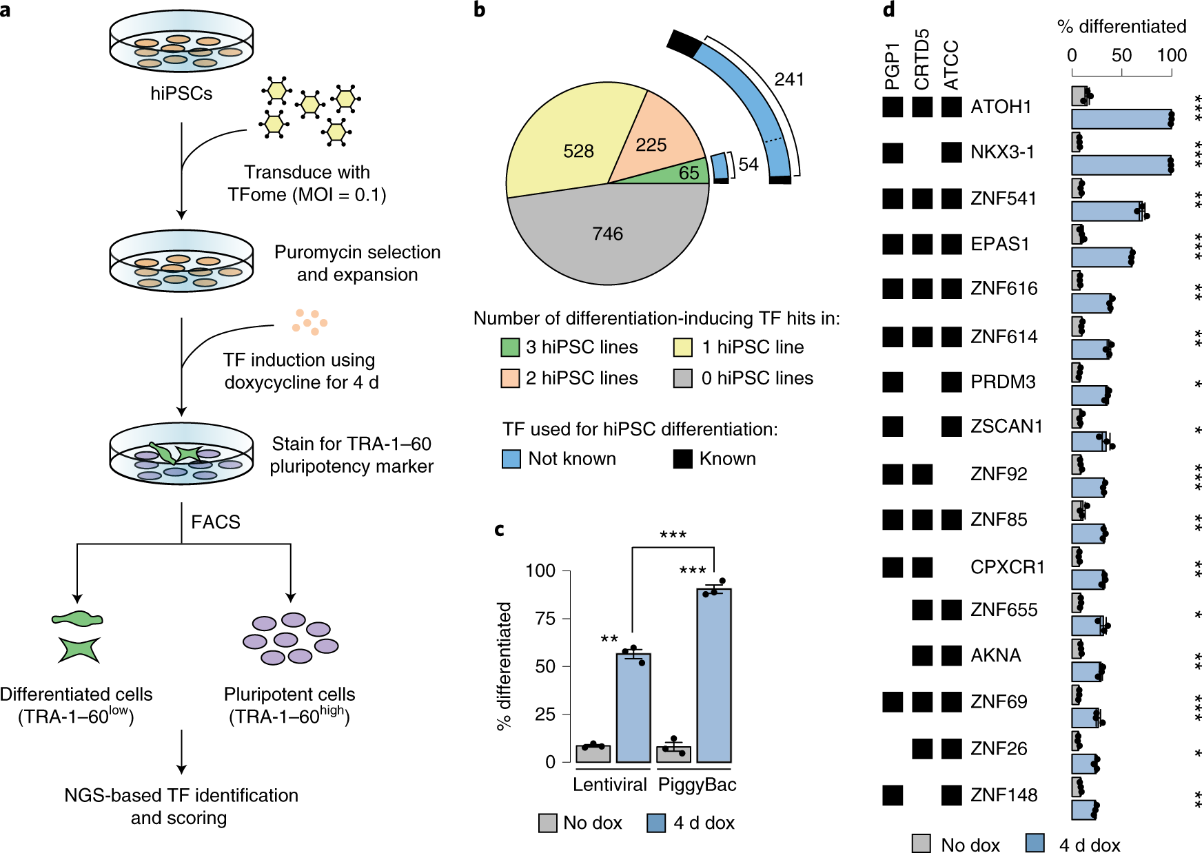 A comprehensive library of human transcription factors for cell fate  engineering | Nature Biotechnology
