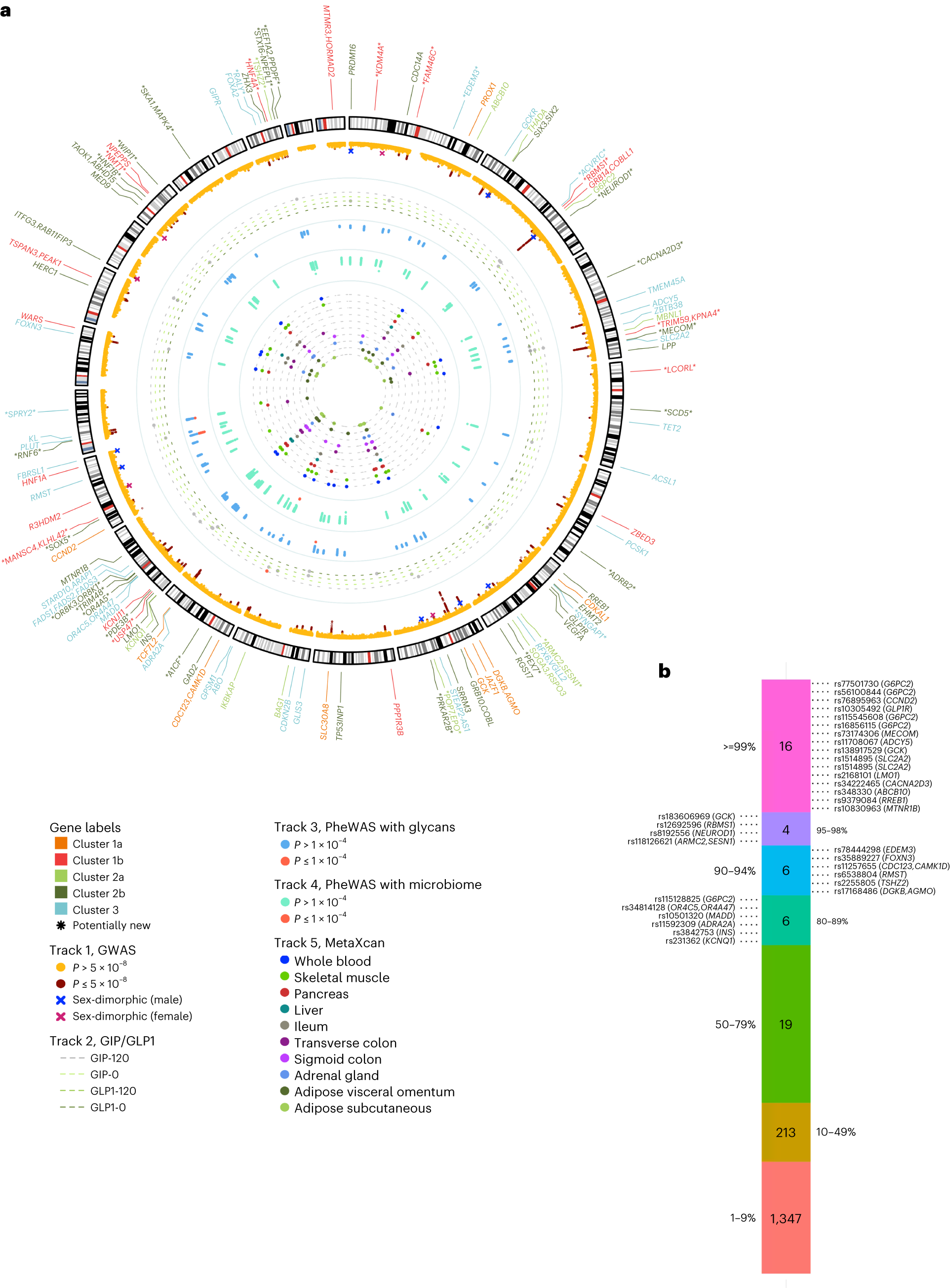 GWAS of random glucose in 476,326 individuals provide insights into diabetes pathophysiology, complications and treatment stratification Nature Genetics