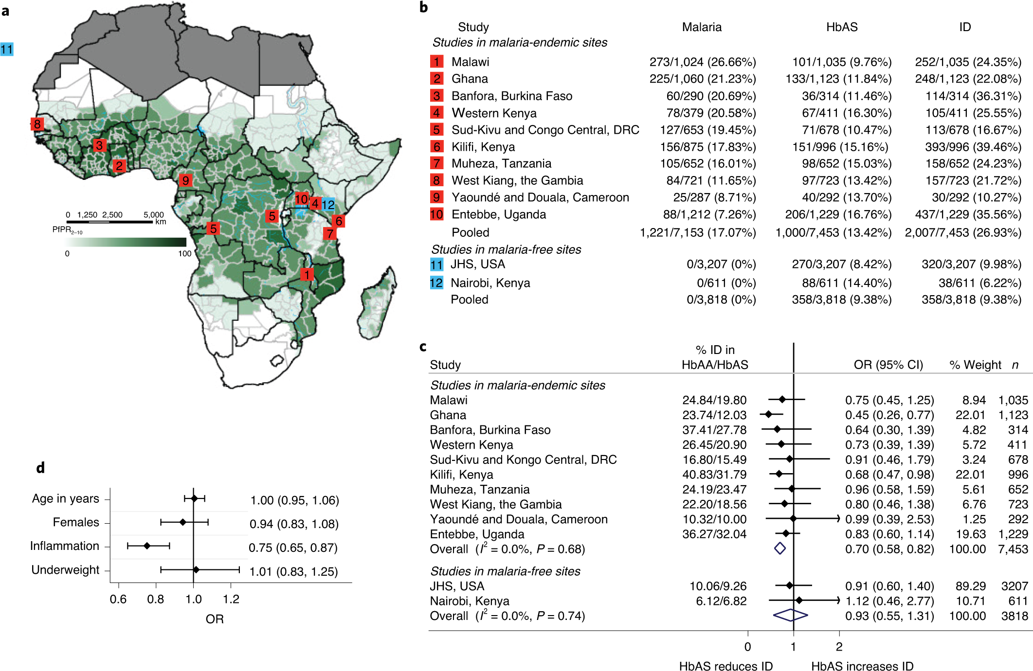 Malaria Is A Cause Of Iron Deficiency In African Children Nature Medicine