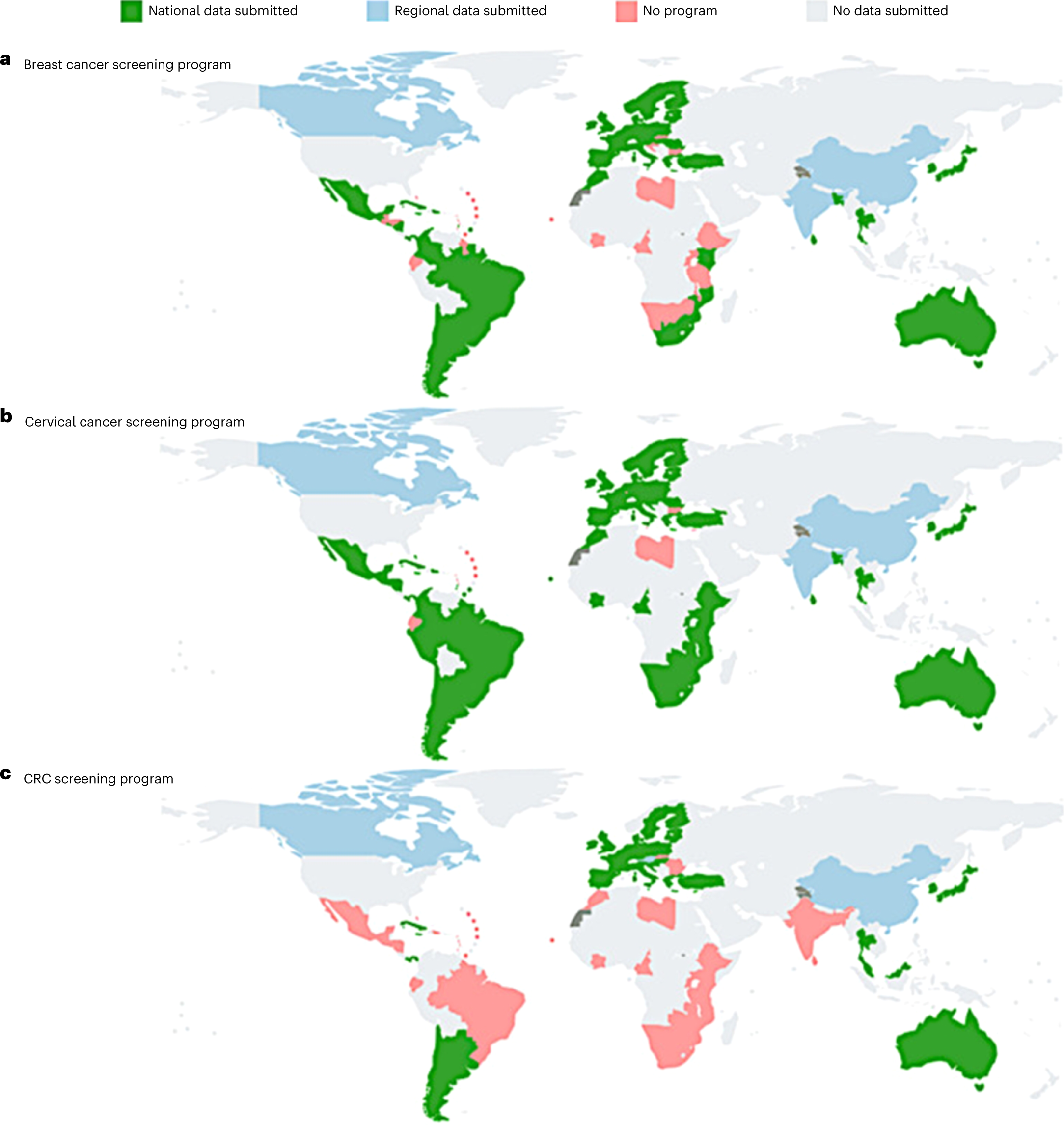 Atlas of breast cancer early detection