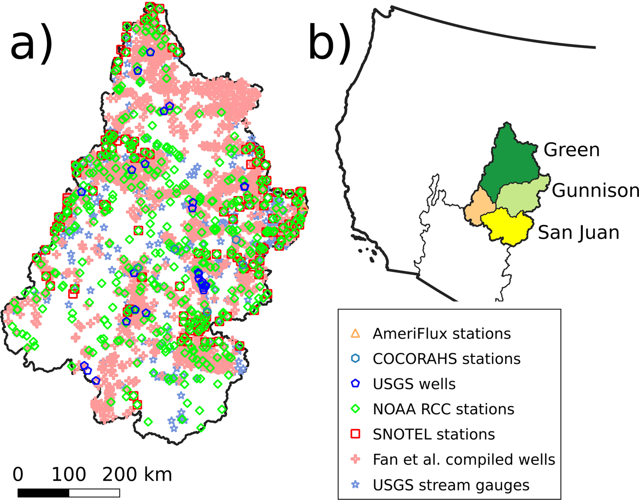 A hydrological simulation dataset of the Upper Colorado River Basin from  1983 to 2019 | Scientific Data