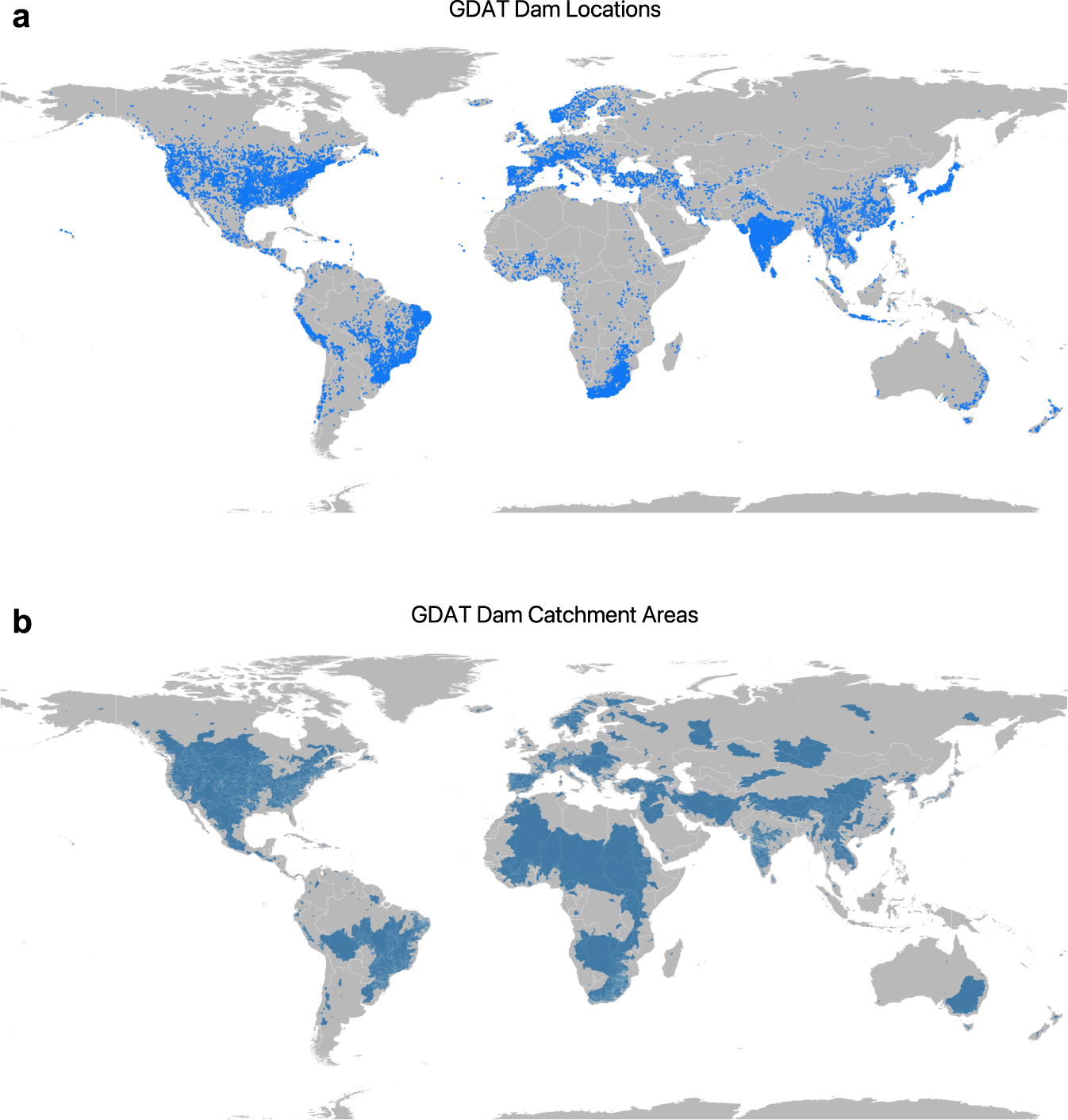 Global Dam Tracker: A database of more than 35,000 dams with