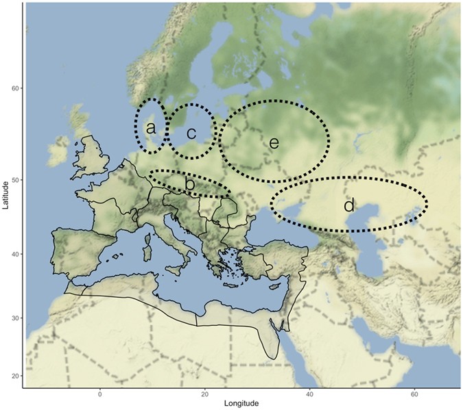 Changes In North Atlantic Oscillation Drove Population Migrations And The Collapse Of The Western Roman Empire Scientific Reports
