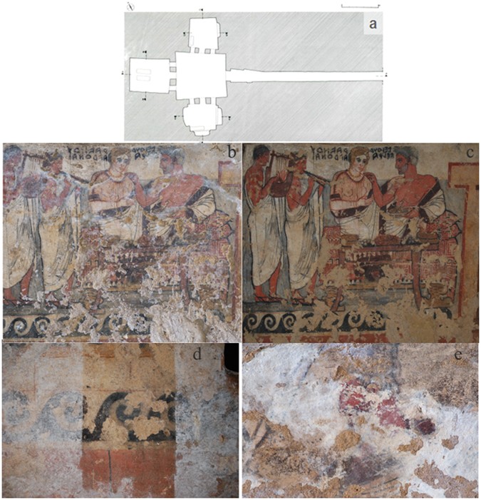 A role for microbial selection in frescoes' deterioration in Tomba degli  Scudi in Tarquinia, Italy | Scientific Reports