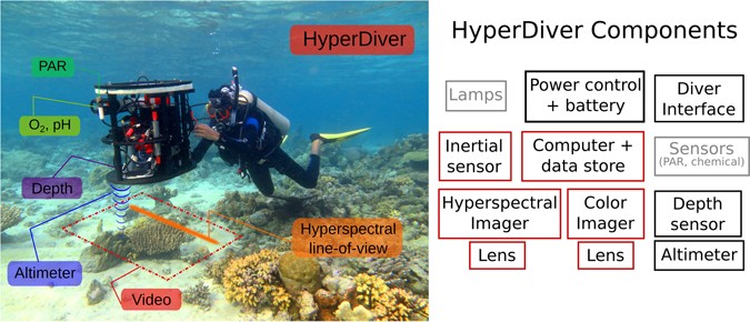 A Diver Operated Hyperspectral Imaging And Topographic Surveying