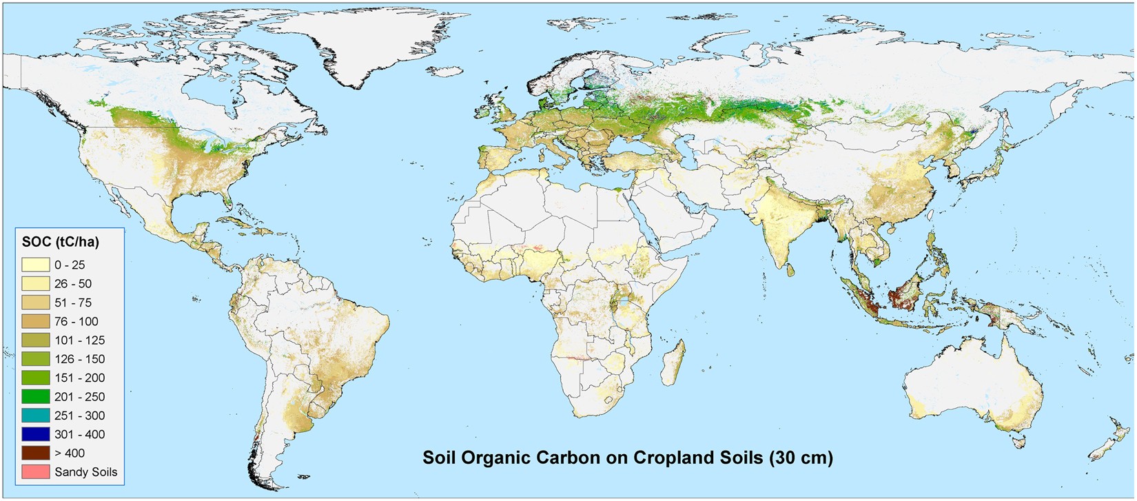 Global Sequestration Potential Of Increased Organic Carbon
