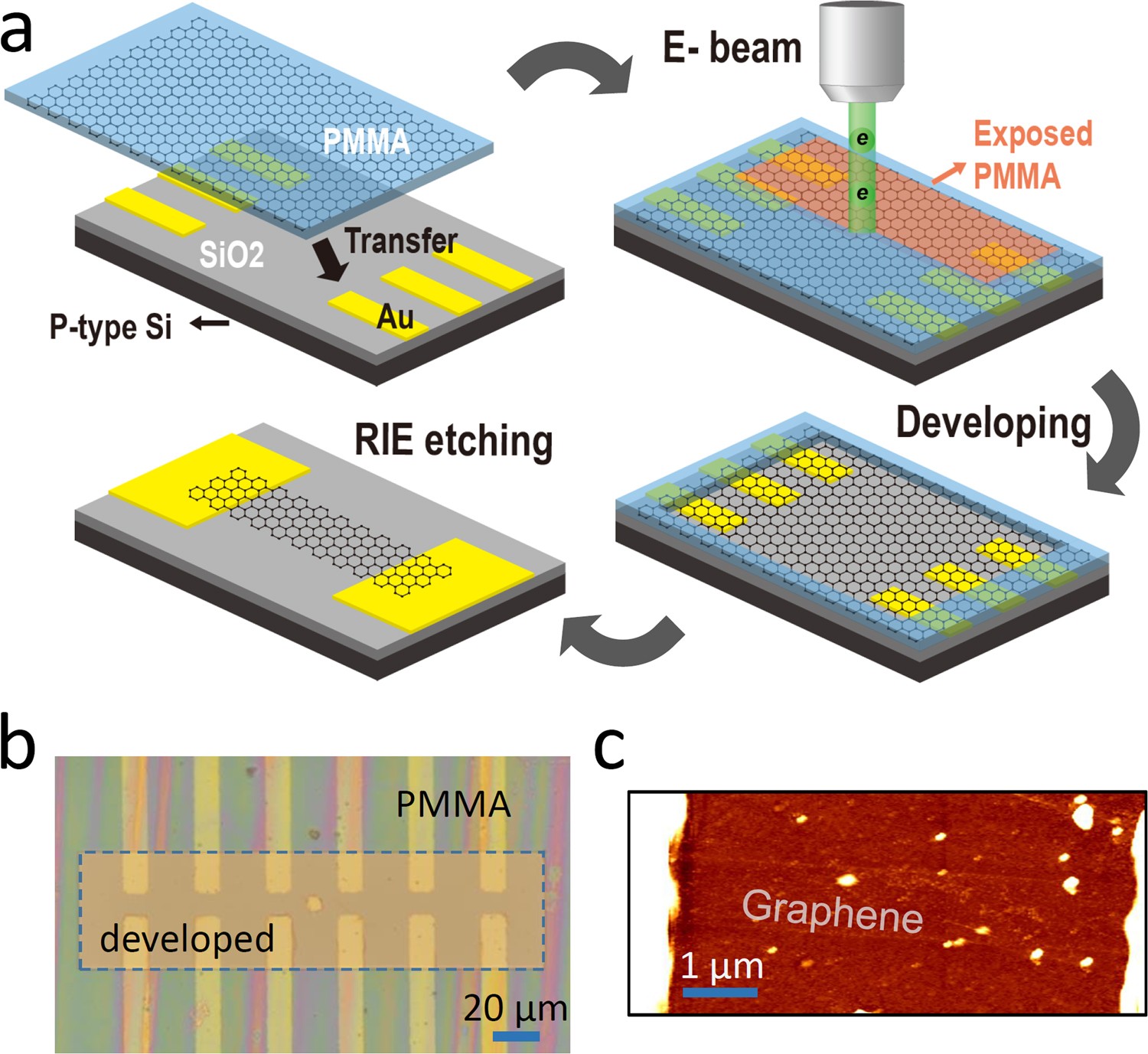 Area-Selective Etching of Poly(methyl methacrylate) Films by