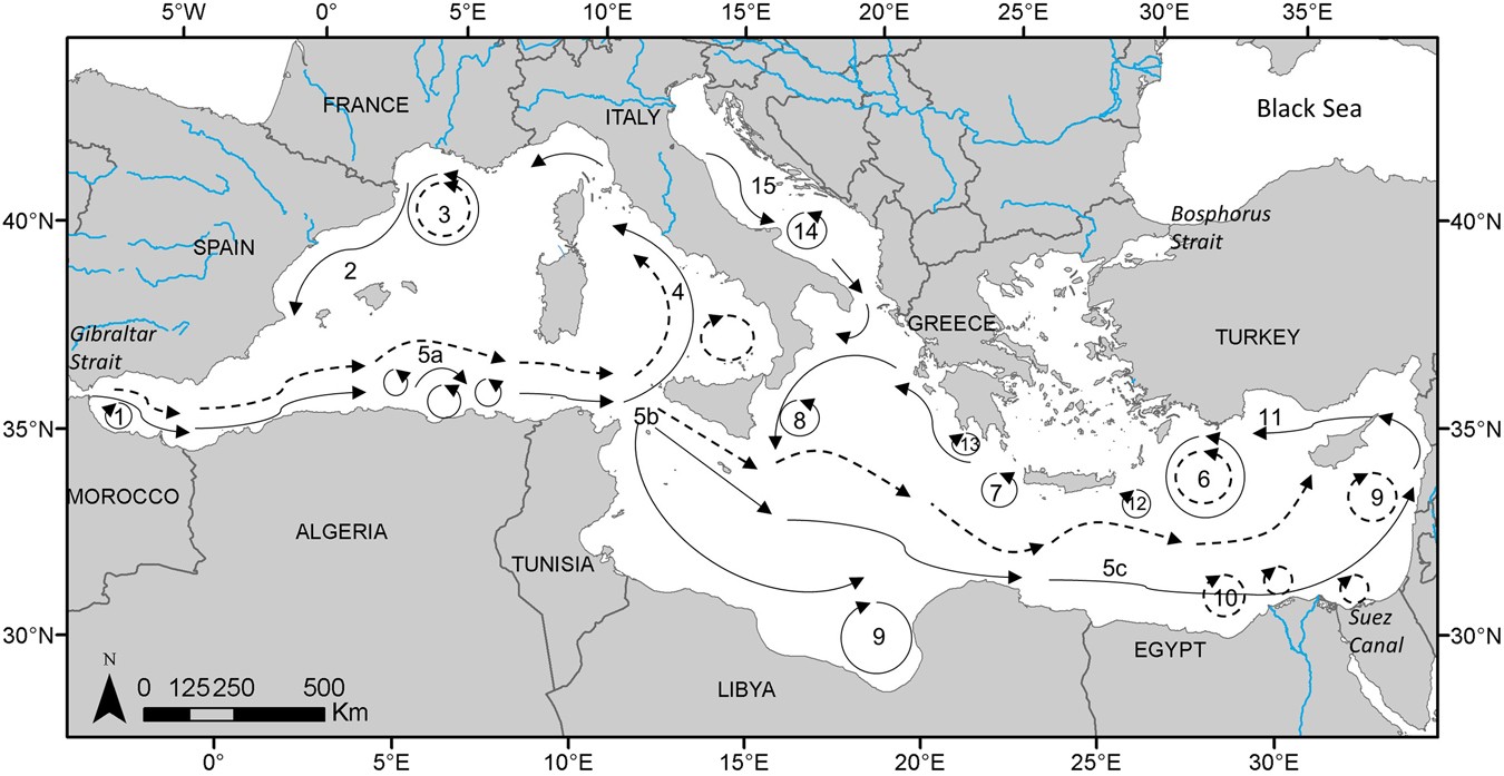 Mediterranean Sea Region Mental Map