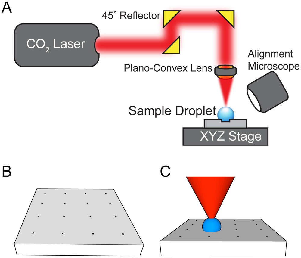 Reversing Coffee-Ring Effect by Laser-Induced Differential Evaporation |  Scientific Reports