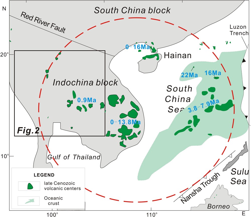 Hainan Mantle Plume Produced Late Cenozoic Basaltic Rocks In