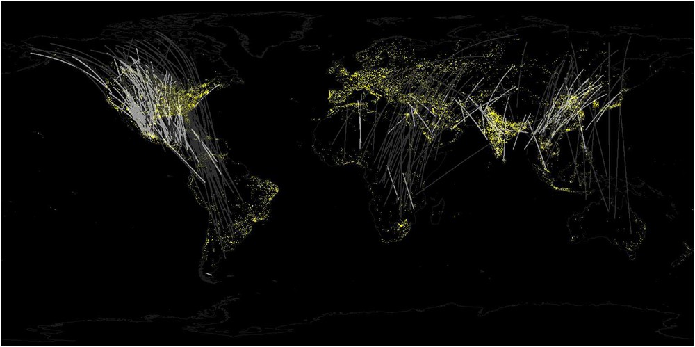 Light pollution is greatest within migration passage areas for  nocturnally-migrating birds around the world | Scientific Reports