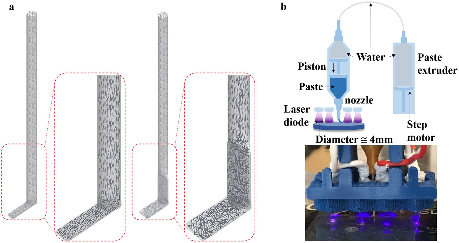Nozzle Shape Guided Filler Orientation in 3D Printed Photo-curable  Nanocomposites | Scientific Reports