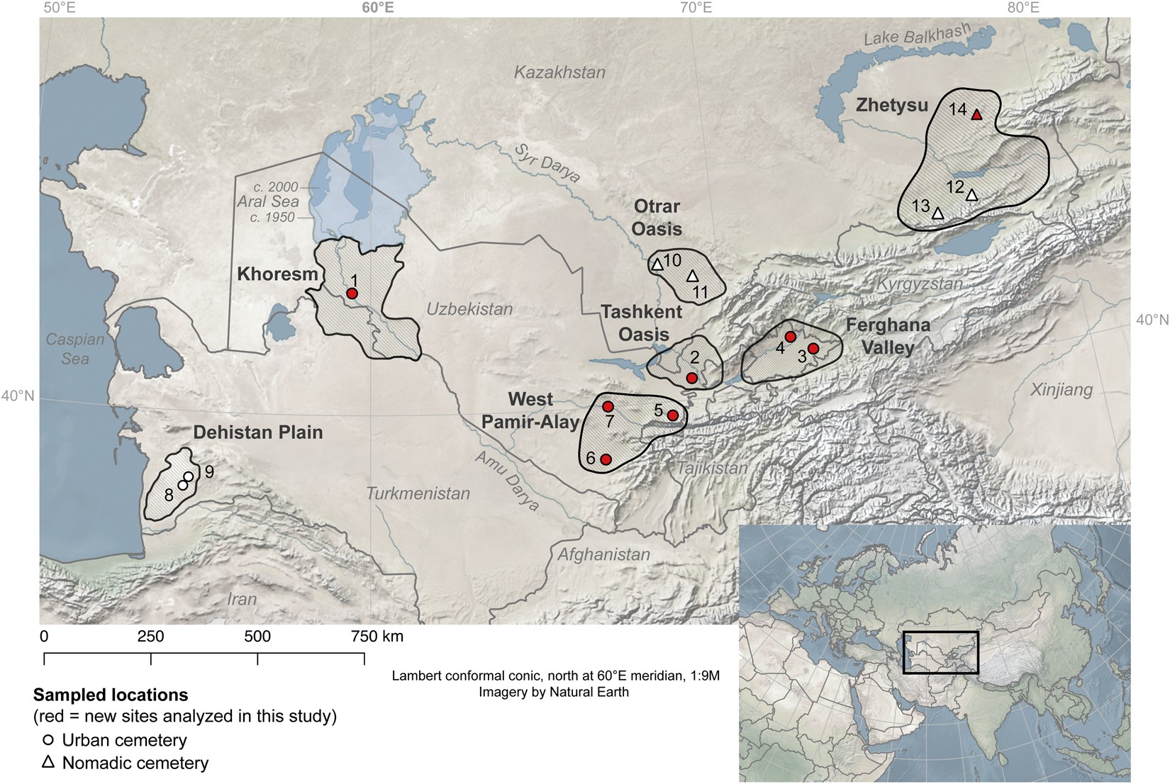 Urban and nomadic isotopic niches reveal dietary connectivities along  Central Asia's Silk Roads | Scientific Reports