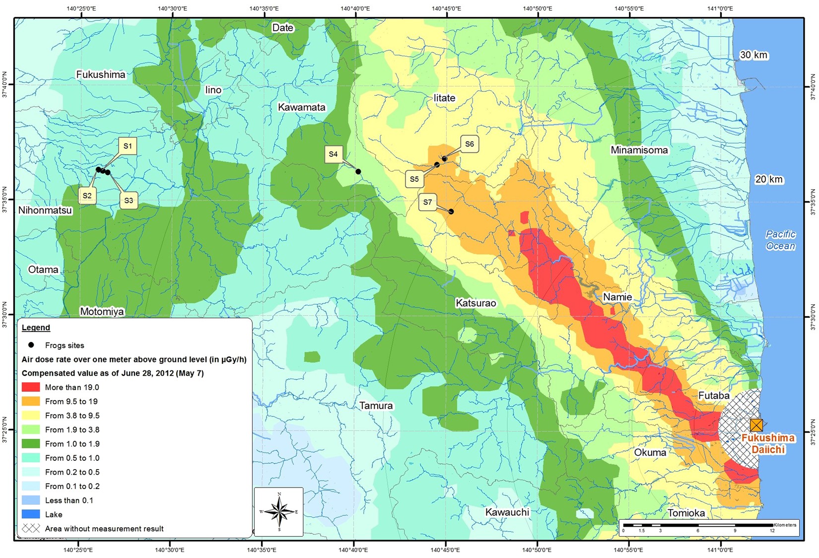 Carotenoid distribution in wild Japanese tree frogs (Hyla japonica) exposed  to ionizing radiation in Fukushima | Scientific Reports