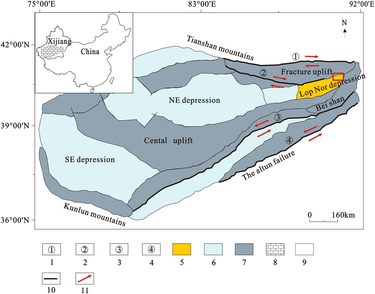 Potassium Rich Brine Deposit In Lop Nor Basin Xinjiang China