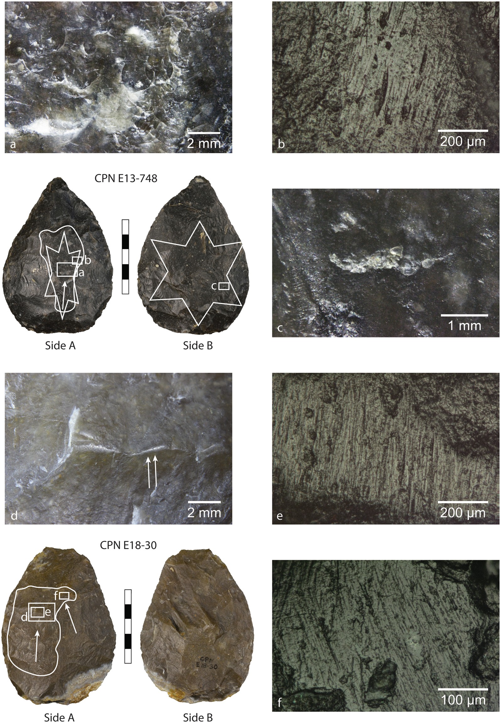 Identifying flint tools