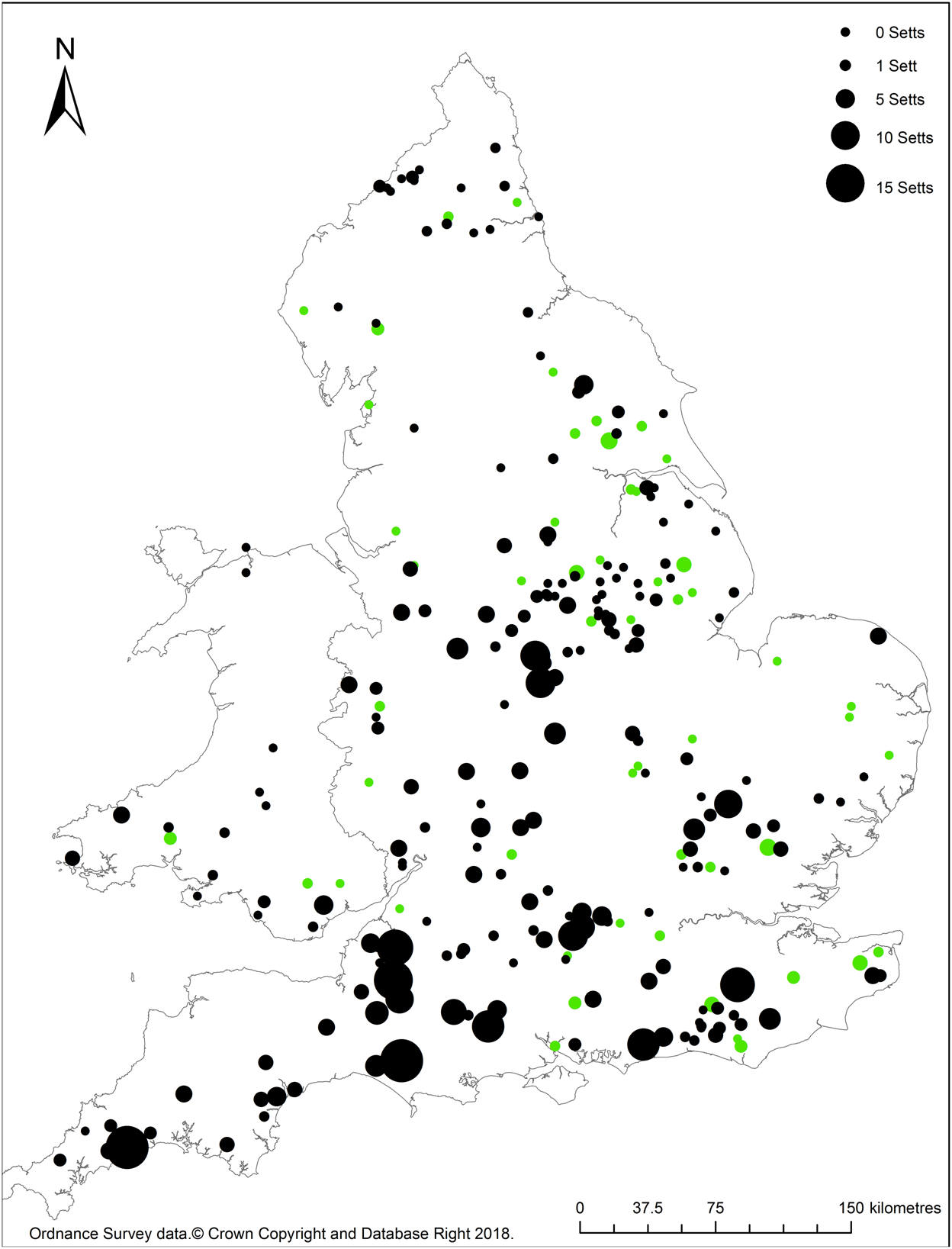 Badger Aerial Mapping And Surveying Reduced Occupancy Of Hedgehogs (Erinaceus Europaeus) In Rural England And  Wales: The Influence Of Habitat And An Asymmetric Intra-Guild Predator |  Scientific Reports