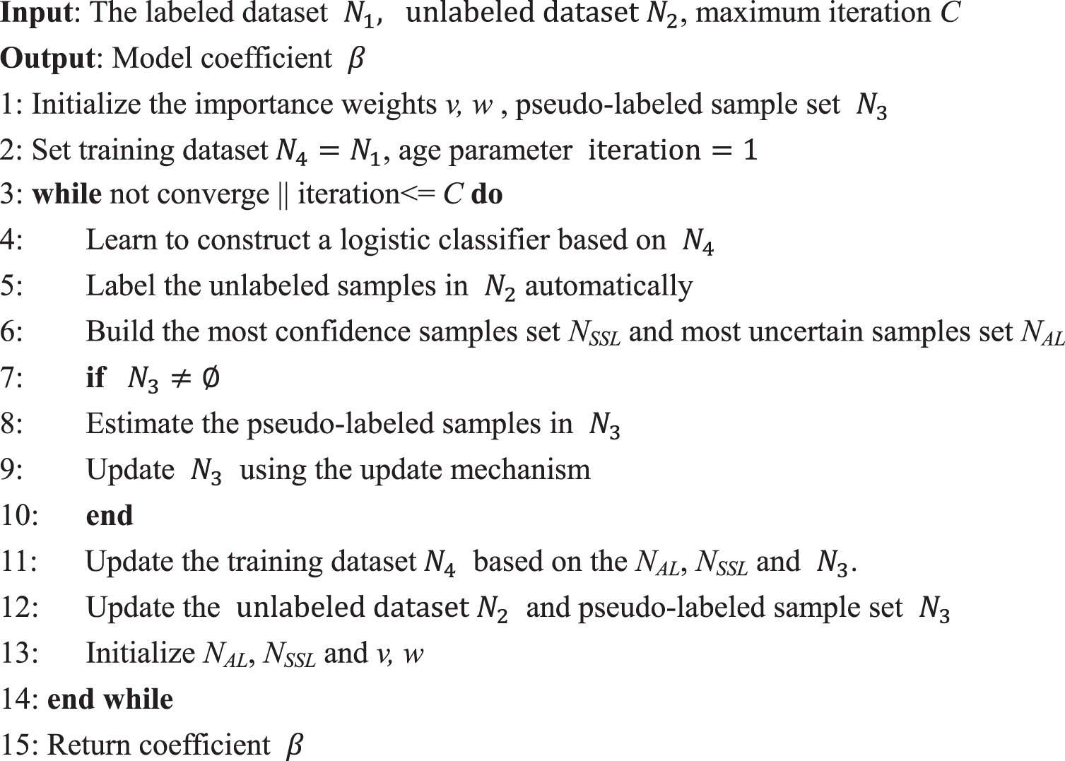 Algorithm 1